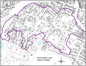 Lasell-historical-distric-map